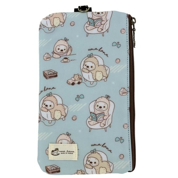 Waterproof Sloth Phone Case Pouch W/ Neck Strap - Picture 2 of 11